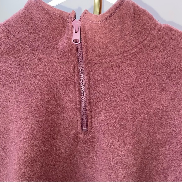 Ardene Mock Fleece Sweatshirt | Size Large - Picture 4 of 5